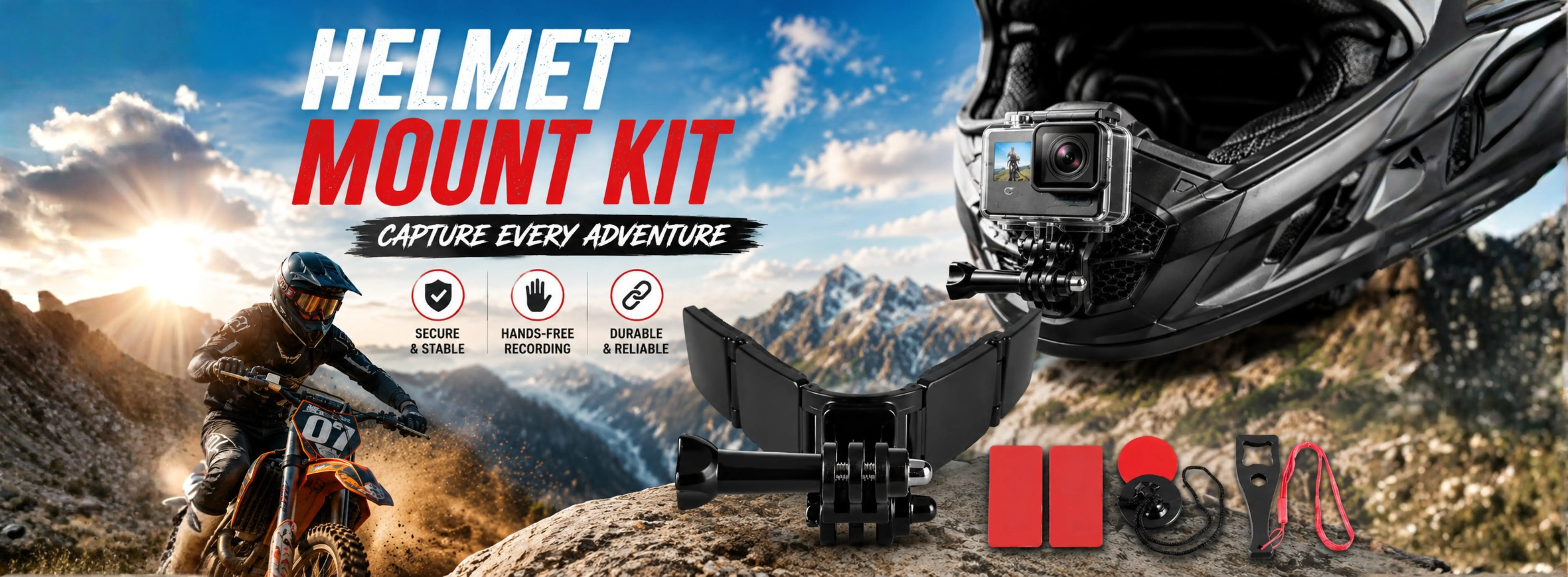 helmet mount kit