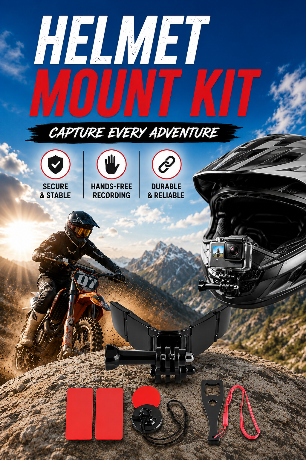helmet mount kit