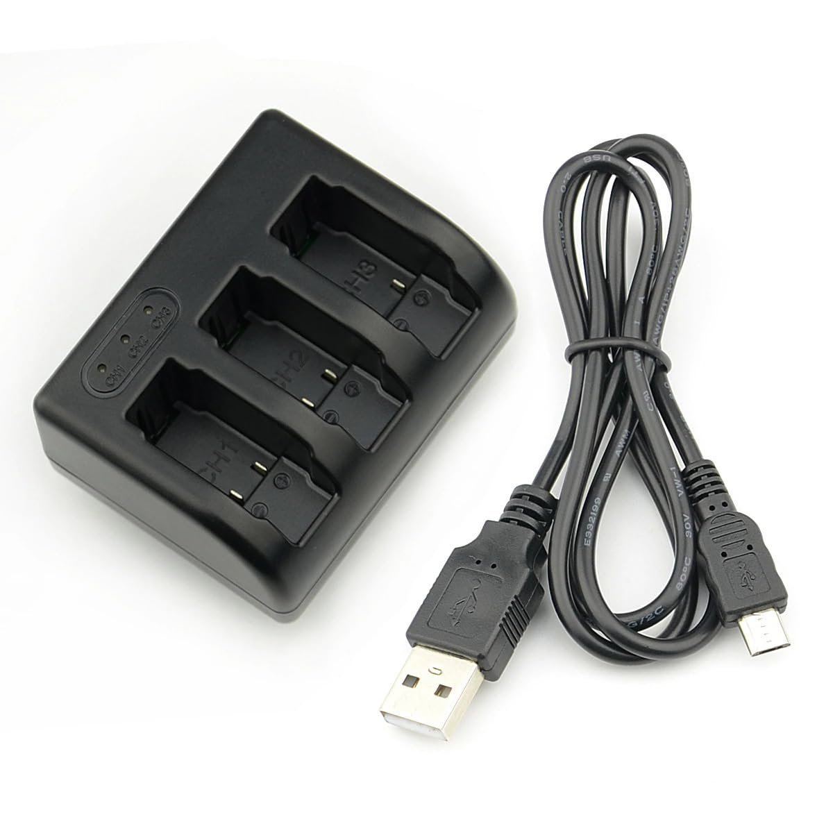 Gopro Charger - GoPro HERO5,6,7,8 (Triple charger)